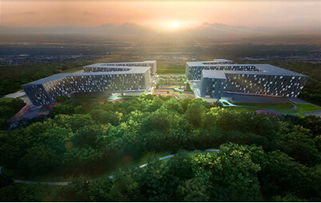 中南大学湘雅五医院 生态花园医学界新地标建筑